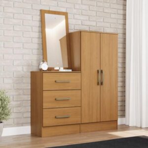 COMODA HENN BRIZ 2PT 3GAV C/ ESPELHO