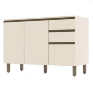 BALCAO HENN CONNECT 3PT 2GV S/ TAMPO 1,20