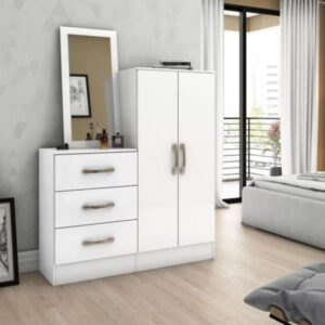 COMODA HENN BRIZ 2PT 3GAV C/ ESPELHO