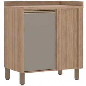 BALCAO LUCIANE YARA CANTO RETO 1PT C/ TAMPO.