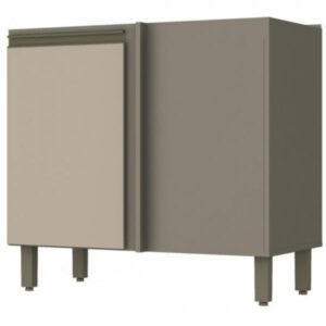 BALCAO HENN CONNECT CANTO RETO 1PT S/ TP