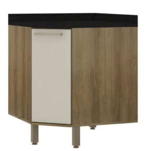 BALCAO LUCIANE ISIS 1PT C/ TP CANTO DIAGONAL