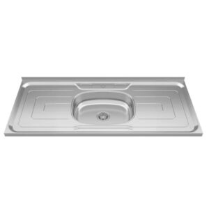 BACIA INOX DURANOX CUBA CENTRAL 1,20X0,53