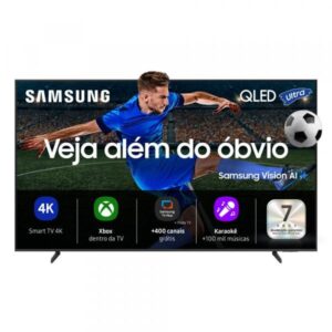 TV 55" SAMSUNG SMART VISION IA QLED ULTRA 4K GAMING QN55QEF1AGXZD