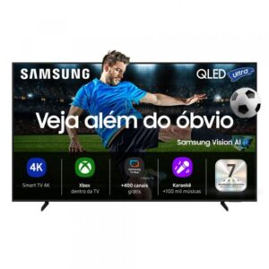 TV 65" SAMSUNG SMART VISION IA QLED ULTRA 4K GAMING QN65Q7FAAGXZD