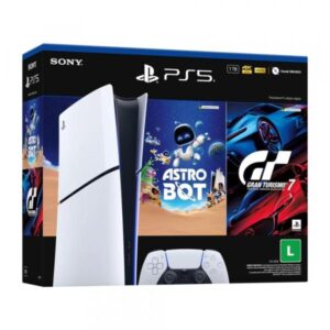 CONSOLE SONY PLAYSTATION 5 SLIM DIGITAL +2JOGOS
