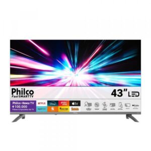 TV 43" PHILCO SMART ROKU FULL HD P43CRA