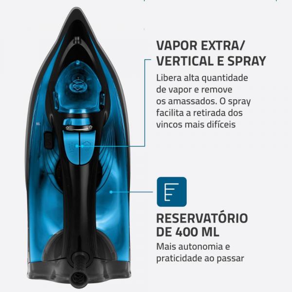 FERRO A VAPOR MONDIAL F-53 - Imagem 4