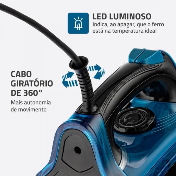 FERRO A VAPOR MONDIAL F-53 - Imagem 6