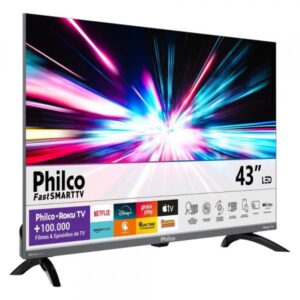 TV 43" PHILCO SMART ROKU FULL HD P43KRA