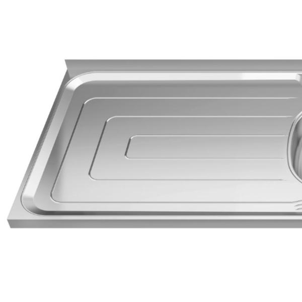 BACIA INOX DURANOX CUBA CENTRAL 1,60X0,53 - Image 3