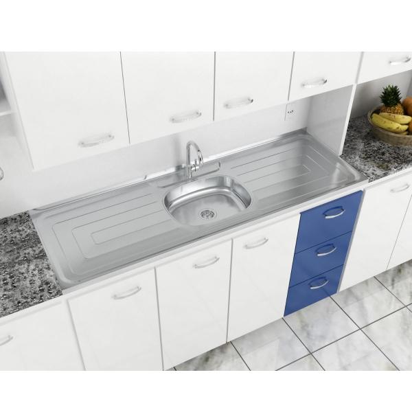 BACIA INOX DURANOX CUBA CENTRAL 1,60X0,53 - Image 5