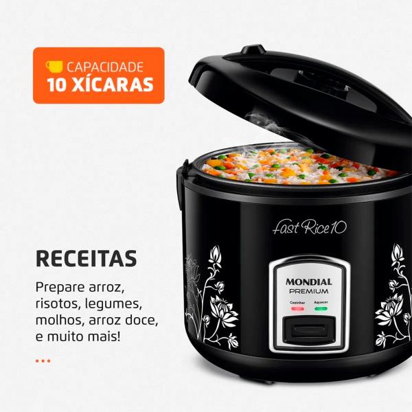 PANELA ELETRICA ARROZ MONDIAL 5L PE-44 10X - Image 3