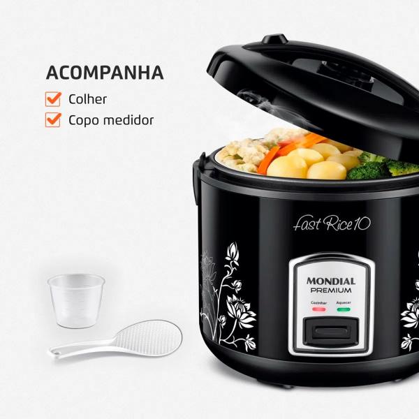 PANELA ELETRICA ARROZ MONDIAL 5L PE-44 10X - Image 7