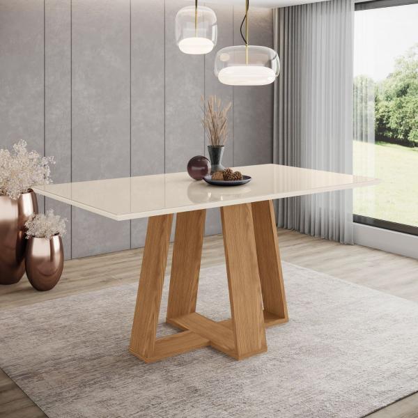 CONJ MESA HENN LINS 1,60 6 CAD BELLA TP VD - Image 2
