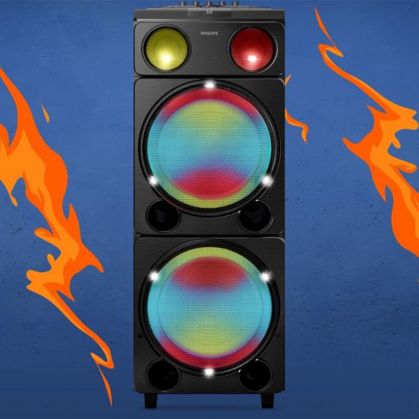 CAIXA DE SOM PHILIPS PARTY SPEAKER 2400W TAX5509 - Image 2
