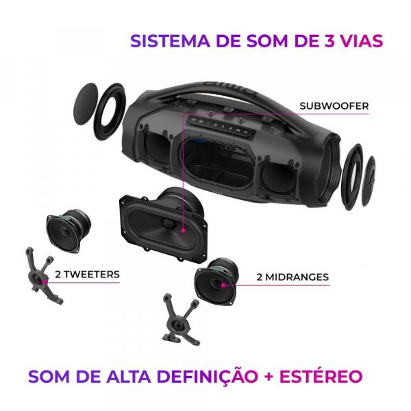 CAIXA DE SOM AIWA BOOMBOX AWS-BBS01B - Image 4
