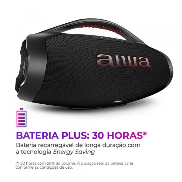 CAIXA DE SOM AIWA BOOMBOX AWS-BBS01B - Image 9