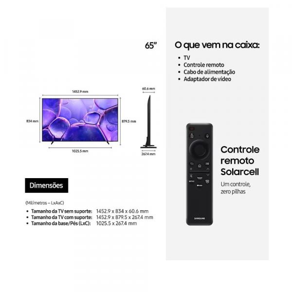 TV 65" SAMSUNG SMART 4K UHD GAMING ALEXA UN65U8600FGXZ - Image 6