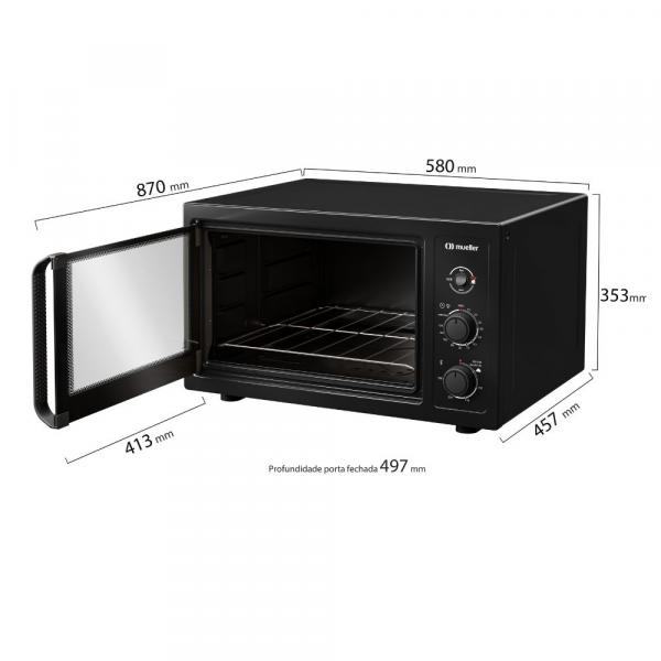 FORNO ELETRICO MUELLER 50L MFB50B - Image 5