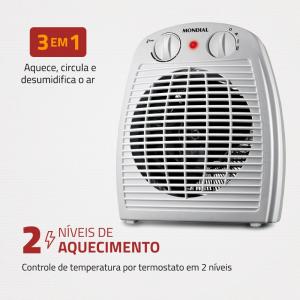 AQUECEDOR MONDIAL A-08 1500W - Image 5