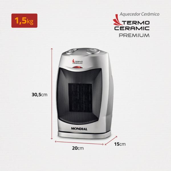 AQUECEDOR MONDIAL A-05 1500W - Image 6