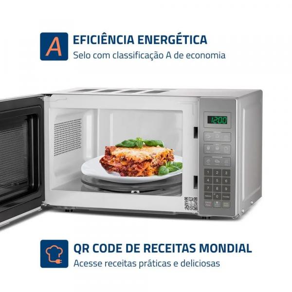 MICRO-ONDAS MONDIAL MO-01-21-E ESPEL 21L - Image 4