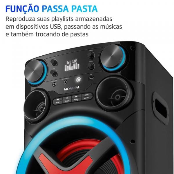CAIXA DE SOM MONDIAL BLUETOOTH TORRE TM-2200 - Image 4