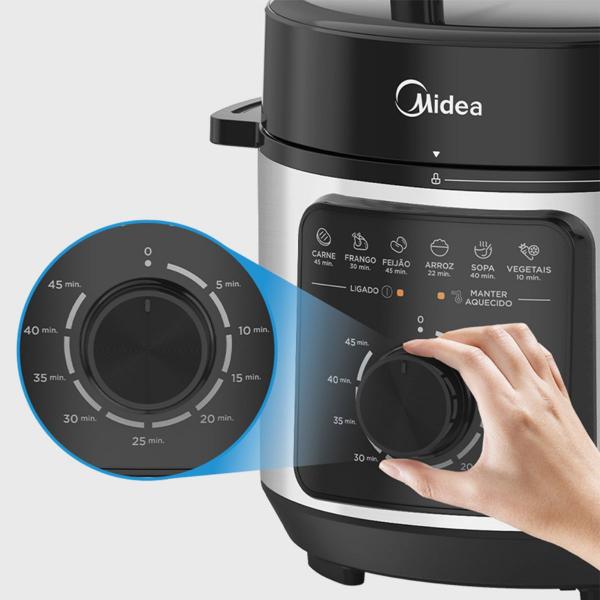 PANELA PRESSAO ELETRICA MIDEA MECANICA 4L - Image 5