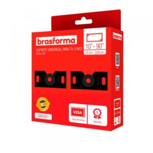 SUPORTE BRASFORMA FIXO PAREDE 90" SBRU951