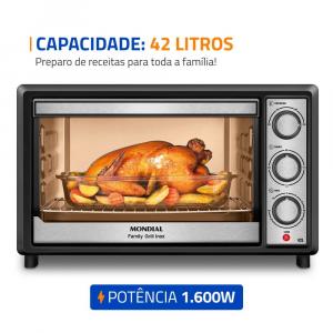 FORNO ELETRICO MONDIAL 42L FRN-42 - Image 5
